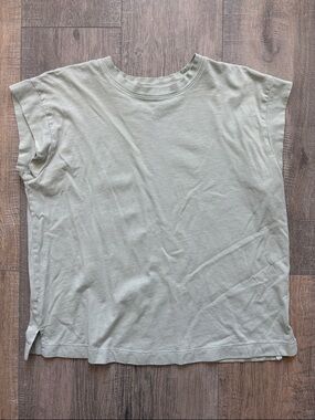 Classic Crewneck Women’s Tee in Light Sage